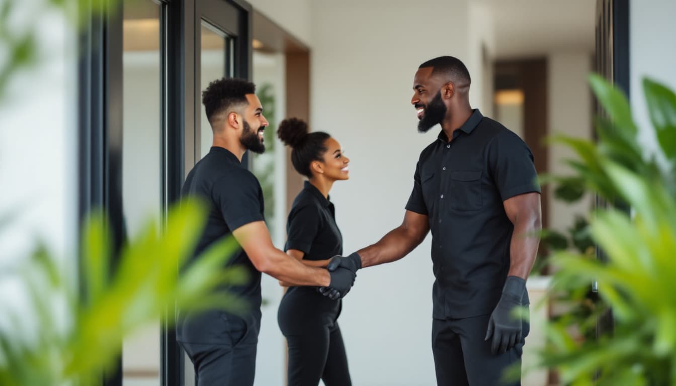 Accueil du client par MBOA CLEAN